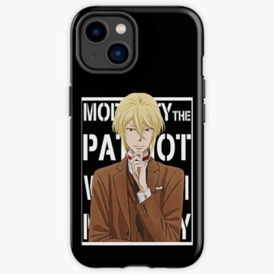Moriarty The Patriot William James Moriarty Background Text White Iphone Case