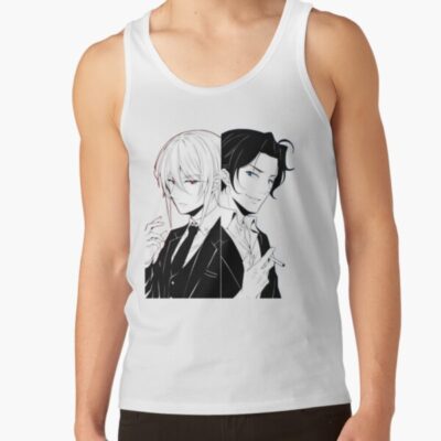 Moriarty The Patriot Black White Design Tank Top