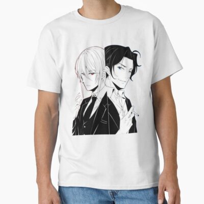 Moriarty The Patriot Black White Design T-shirt