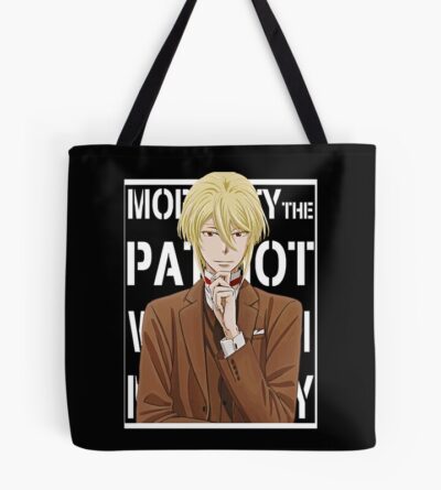 Moriarty The Patriot William James Moriarty Background Text White Tote Bag