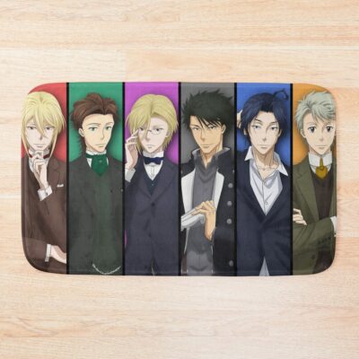 Moriallty Main Characters Bath Mat