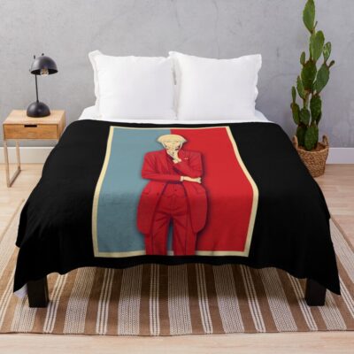 Moriarty The Patriot William James Moriarty Throw Blanket
