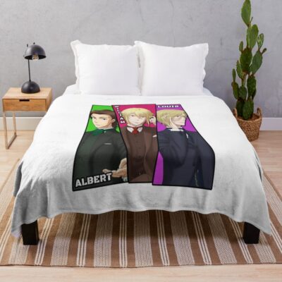 Moriarty Team 2 Throw Blanket
