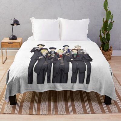 Moriarty The Patriot Characters Throw Blanket