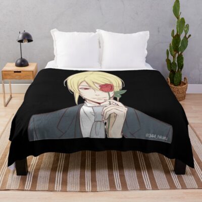 Moriarty The Patriot Rose Throw Blanket