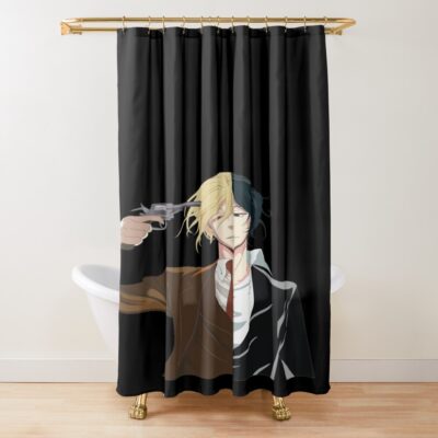 William James Moriarty And Sherlock Holmes Shower Curtain