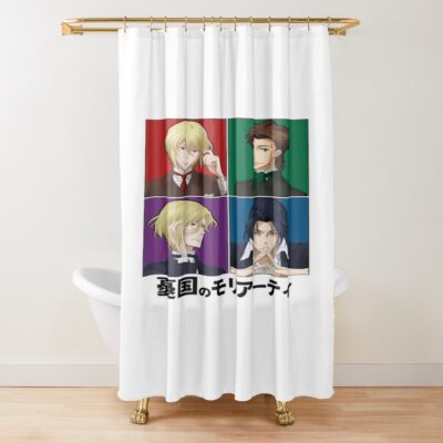 True Moriarty Shower Curtain