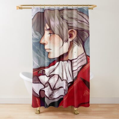 Miles Edge Dad Shower Curtain