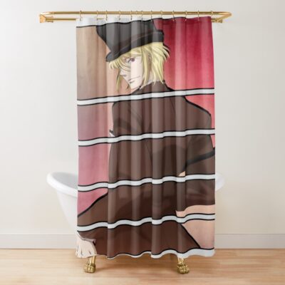Miring Williback Shower Curtain