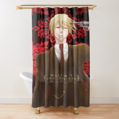 Moriarty The Patriot Shot Shower Curtain