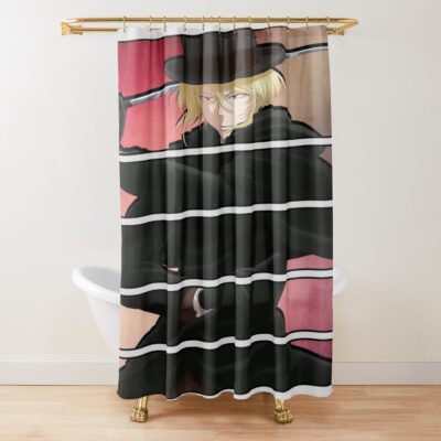 Miring Williblade Shower Curtain