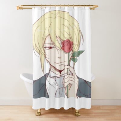 Moriarty The Patriot Rose Shower Curtain