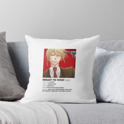 Moriarty The Patriot Alternative Poster Throw Pillow