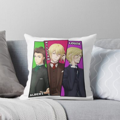 Moriarty Team 2 Throw Pillow