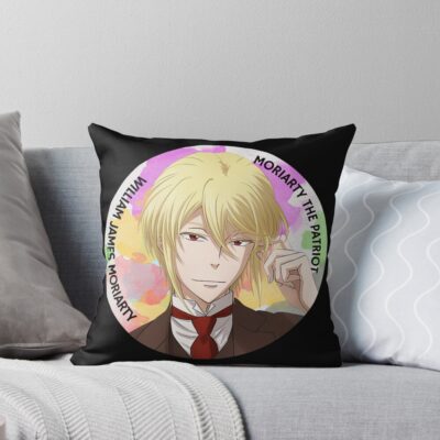 Pin William Moriarty V2 Throw Pillow