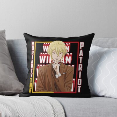Moriarty The Patriot William James Moriarty Throw Pillow