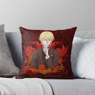 William James Moriarty The Patriot Throw Pillow