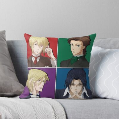 True Moriarty Throw Pillow